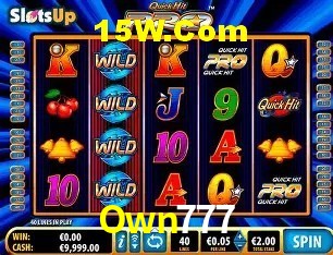 Slots com jackpots e giros grátis na Own777